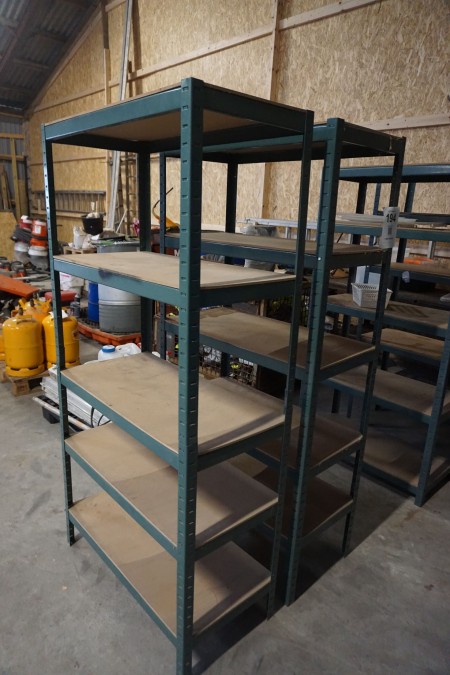 2 pcs. workshop shelves