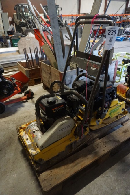 Plattenvibrator, WACKER NEUSON WP1550