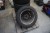 4 pcs. Tires with alloy rims + 1 pc. tires with steel rims