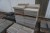 8 pallets with various outdoor tiles/stones