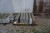 7 pallets with various curbstones & granite stones