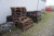 17 pallets with various outdoor tiles/stones, curbstones, granite stones, etc.