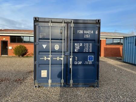 20-foot container with contents