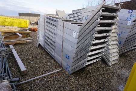 10 pcs. aluminum ladder for scaffolding