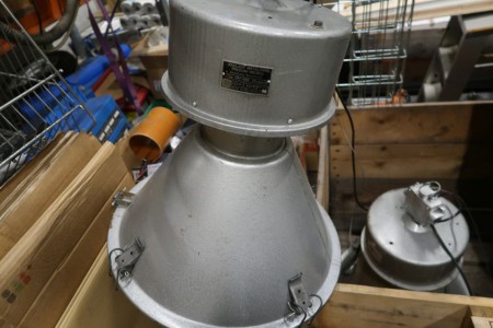 2 pcs. used work lamps