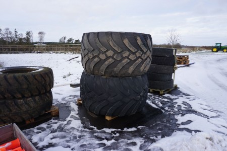 2 pcs. Tractor tires