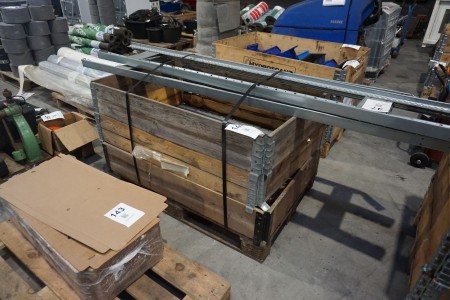 Parts for workshop shelving