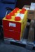 2 pcs. Lego boxes Red