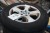 4 pcs. Winter tires with rims, Continental