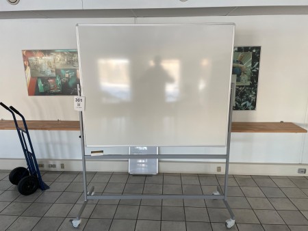 Whiteboard on stand