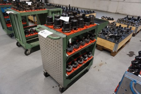 35 pcs. tool holders, BT50