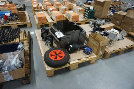 Various spare parts for Niigata CNC etc.