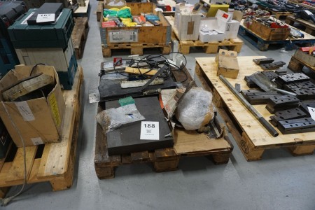 Various spare parts, iron plate, etc.