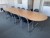 Conference table incl. 10 pcs. chairs + cupboard section