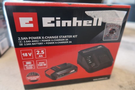 Battery and charger 18V Einhell