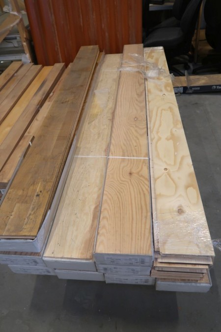15 m2 wooden floor oak