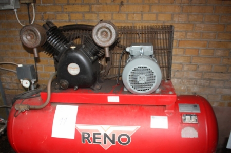 Compressor, 6 bar, Reno, 7.5 HP. Pressure tank: 280 liters