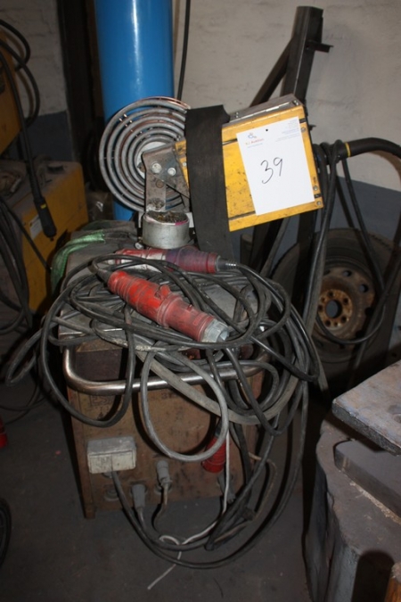 CO2 welding machine ESAB LAE 315 + wire feed unit, ESAB A10. Bottle not included