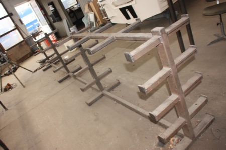 Cantilever Racking, height approx. 1050mm. Length approx. 5000 mm