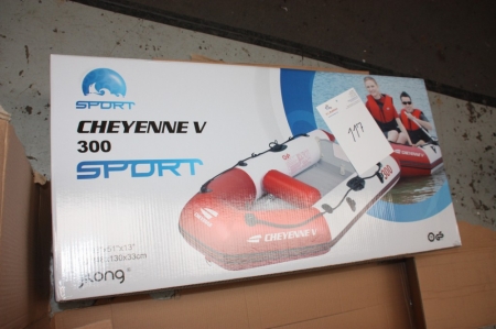Inflatable boat, Cheyenne 5, 248x130x33 cm, unused