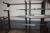 Wall cantilever rack, height approx. 2000 mm. Length approx. 2000 mm. + Plate rack. Contents not included