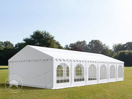  Party tent with PVC cloth & galvanized frame, 6x12 meters