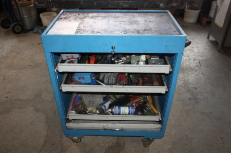 Tool Trolley with content Sarrelle