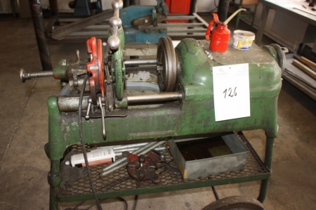 Threading machine, Ridgid 535