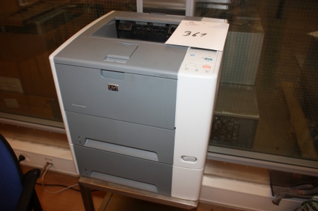 Laser Printer, HP Laserjet P3005x, table