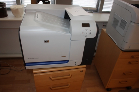 Printer: HP Color Laserjet CP2535N, skuffesektion