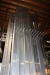 Semi-finished products, aluminum profiles, width approx. 120 mm. Length estimated 5-6 meter