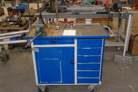 Tool trolley, Blika + content of hand tools