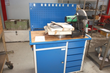 Tool cabinet without content / (lot No. 143 not included)