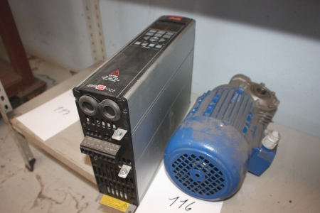 Danfoss AKD Variable Speed ??Drive + Electric motor with gear
