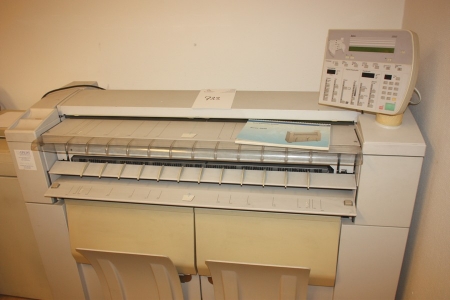 Storformatprinter, Xerox 3050 + 4 papirruller