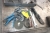 Content on welding level, including pliers, drills, taps, trigger, etc.