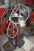 Tig welder on trolley, Kemppi Mastertig MLS 2500 + Master Cool 10 + welding cables + manometer