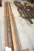 2 rails for folding machine, length 4000 mm