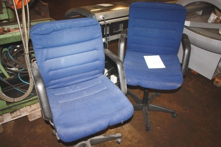 2 office chairs, Kinnarps