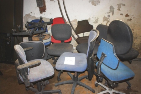 Lot office chairs