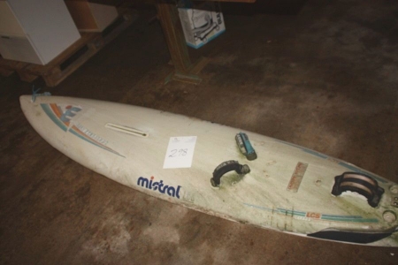 Surfbræt, Wave board – MISTRAL – længde 260
