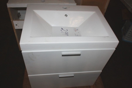 Vaskeskab udstillingsmodel – aldrig brugt B60 H62 D45