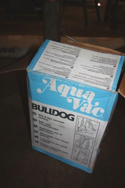 Tør/vådsuger, Aqua Vac Bulldog