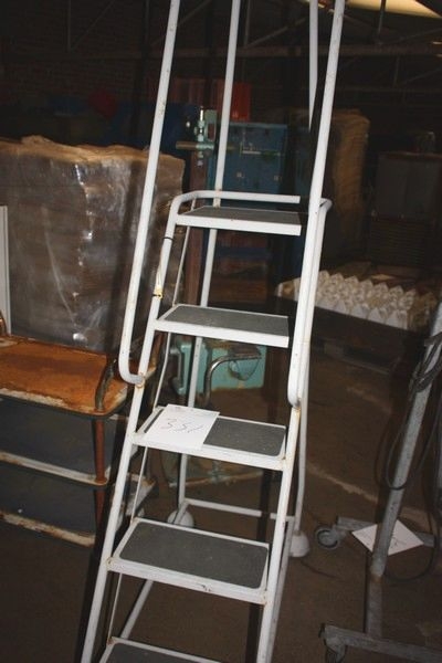 Ladders Epos on wheels, 5 Steps + trolley