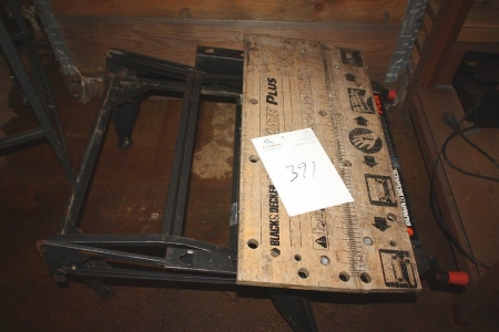 Work bench, Black & Decker Toolmate, condition unknown