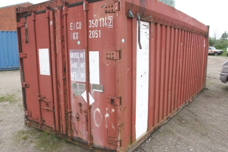 Bulkcontainer, 20 fod. God stand