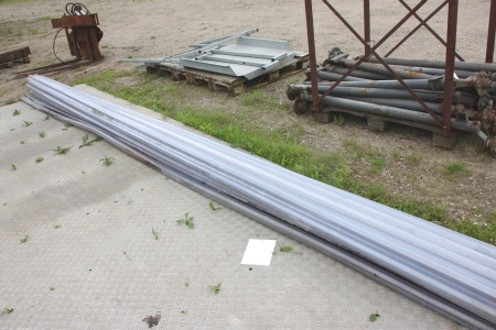 Roll roofing sheet, plastic, length approx. 6 meters