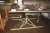 Height adjustable work table, 1500 x 1200 mm