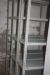 Tool cabinet, steel + 3 stainless steel shelves