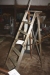 Wooden staircase ladder, 7 steps